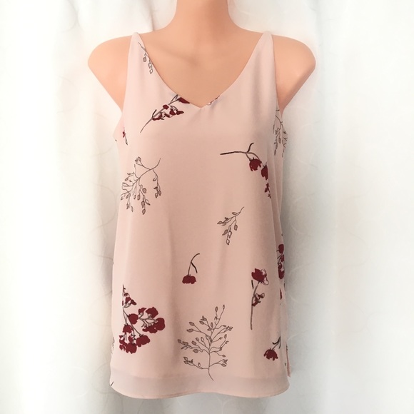 Reitmans Tops - 💋2/20$💋REITMANS Silky Crepe Pink Cami